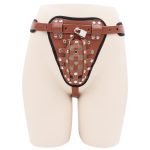 Leather Male Chastity Belt - Hemming - Image 6