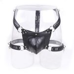 Real Leather Male Chastity Panty - Image 6