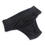 Elastic Fabric Panties With Hole - Image 4