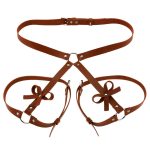 Butterfly PU Waist With Leggings - Image 4