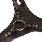 Steam Punk Strap On Harness With Cuffs - Image 2