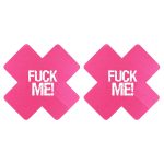 FUCK ME! Cross Nipple Stickers - Image 7