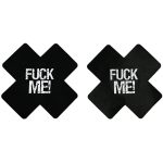 FUCK ME! Cross Nipple Stickers - Image 2