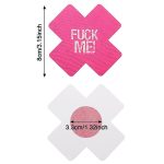 FUCK ME! Cross Nipple Stickers - Image 5