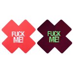 Glow In The Dark Fuck Me Nipple Pasties - Image 4