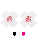 Lick Me Cross Nipple Pasties