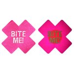 Glow In The Dark Bite Me Nipple Pasties - Image 2