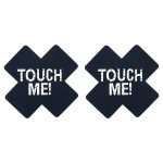 Touch Me Cross Nipple Stickers