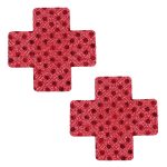 Sequin Cross Nipple Pasties - Image 7