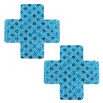 Sequin Cross Nipple Pasties