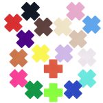 Cross Shape Self-adhesive Nipple Patches - Image 7