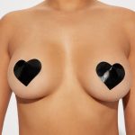 Wild Love Vinyl Heart Nipple Cover Pasties - Image 6