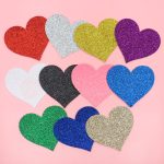 Glitter Heart-shaped Nipple Cover - Image 7