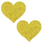 Glitter Heart-shaped Nipple Cover - Image 12