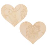 Lace Heart Nipple Pasties - Image 2