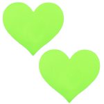 Wild Love Vinyl Heart Nipple Cover Pasties - Image 13