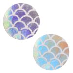 Mermaid Round Shape Breast Stickers