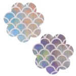 Mermaid Flower Shape Breast Stickers