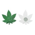 Green Leaf Glitter Nipple Covers - Image 3