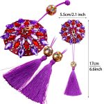 Reusable Pasties With Chainette Tassel