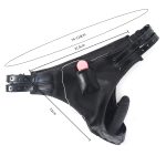 Strap-On Single Vibrating Dildo Pants - Image 3
