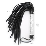 Silver Handle Spanker Flogger - Image 4