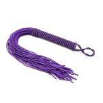 Purple Cotton Rope Whip - Image 2