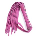 Suede Leather Nail Handel Whip - Image 7
