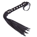 Suede Leather Nail Handel Whip - Image 9