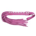 Suede Leather Nail Handel Whip - Image 3