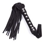 Suede Leather Nail Handel Whip - Image 4