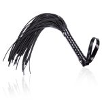 Glossy Leather Bondage Whip - Image 6