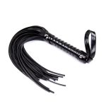 Glossy Leather Bondage Whip - Image 7