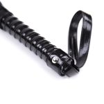 Glossy Leather Bondage Whip