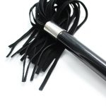 Metal Handle With Faux Leather Whip - Image 3