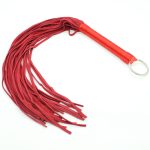 Ribbon Handle Leather Flogger - Image 3