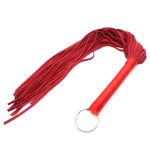 Ribbon Handle Leather Flogger - Image 4