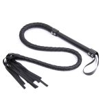 Black Single Tail Whip - 120 cm / 47.2 inch - Image 2