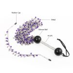 Metal Sexual Whip With Nipple Clamp - Image 2