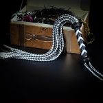 Premium Leather Cat O' Nine Tails Whip - 60cm - Image 8