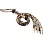 Premium Leather Cat O' Nine Tails Whip - 60cm - Image 10