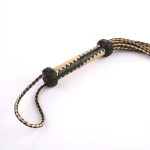 Premium Leather Cat O' Nine Tails Whip - 60cm - Image 4