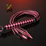 Premium Leather Cat O' Nine Tails Whip - 80cm - Image 11