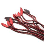 Premium Leather Cat O' Nine Tails Whip - 80cm - Image 2