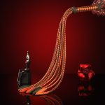 Premium Leather Cat O' Nine Tails Whip - 64cm - Image 7