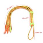 Premium Leather Cat O' Nine Tails Whip - 64cm - Image 8