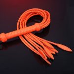 Premium Leather Cat O' Nine Tails Whip - 64cm - Image 9
