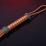 Premium Leather Cat O' Nine Tails Whip - 64cm - Image 12