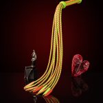 Premium Leather Cat O' Nine Tails Whip - 64cm - Image 13