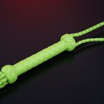 Premium Leather Cat O' Nine Tails Whip - 64cm - Image 2